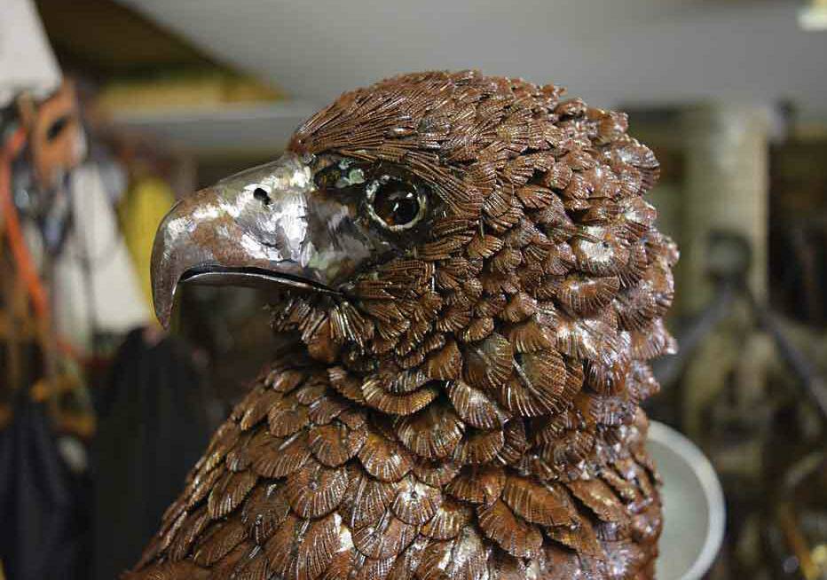 全球钣金新闻-金属制造狂：焊工制作动物的金属钣金-华体会体育-华体会体育·(中国)官方网站